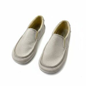 Cat & Jack Kids’ Slip-On Canvas Sneakers Tan Boys Size 2